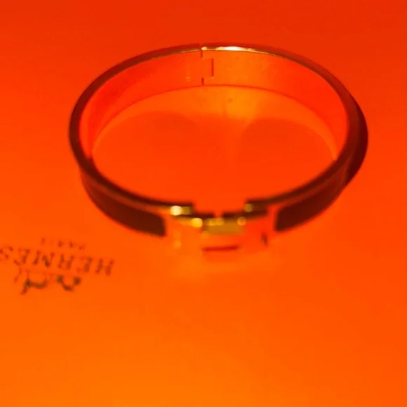 Hermes Black and Gold Women's Watch - Picture 2 of 5